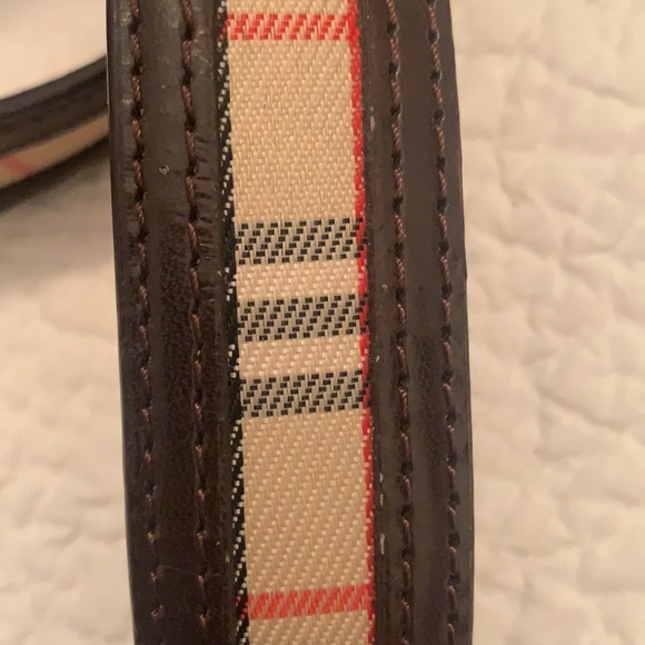 Vintage Leather and Canvas Belt - Picture 8 of 10